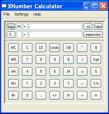 X-Number Calculator