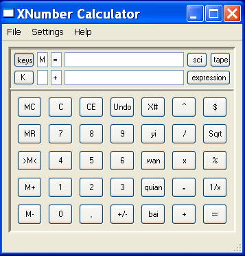 X-Number Calculator